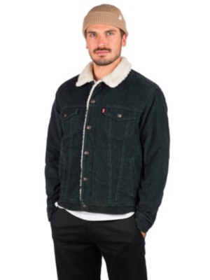 Levi's type 3 sherpa jacket black deals cord